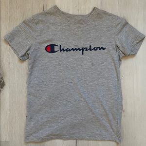 Champion tee shirt grey